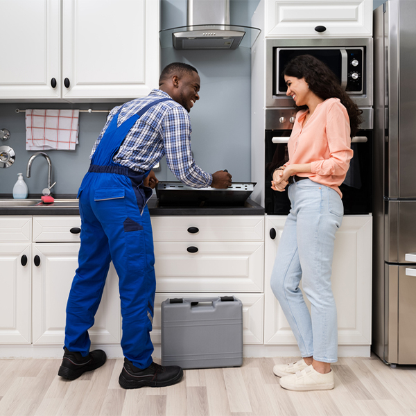 what kind of warranty do you offer on your cooktop repair services in Perkinston